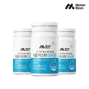 더블마스터 장앤스킨 3개월분 피부유산균 100억 보장균수 판토텐산