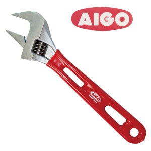 아이고 몽키 스패너 경량형 8인치 일본생산 멍키 렌치 수전 교체