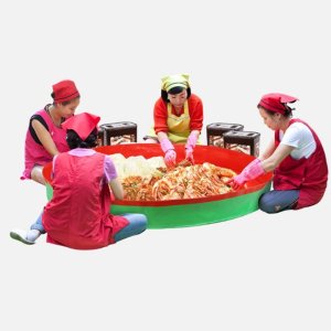 무봉제 김장매트 120cm 방수 비닐 버무리 김치 배추 나물 곡물 절임 작업 다용도 매트