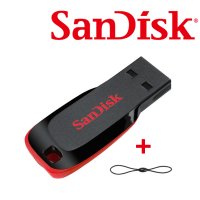 샌디스크 USB 128기가 메모리 크루저 블레이드 CZ50 128GB+USB 고리줄