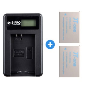 니콘 EN-EL5 LCD호환충전기+배터리2개 P500 P510 P520