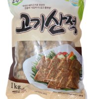 [씨밀레] 고기산적 대용량 가성비 업소용 10kg (1kg,10pk)