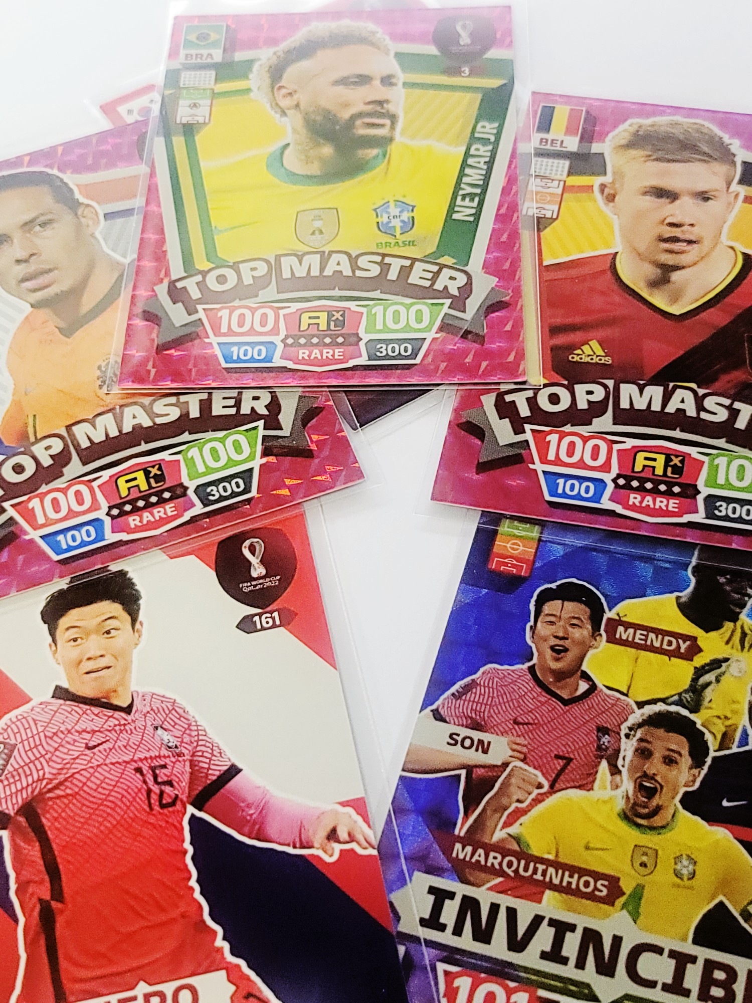 (싱글) 파니니 2022 FIFA 카타르 월드컵 싱글카드 FIFA World Cup Qatar 2022 Adrenalyn XL 손흥민 김민재 축구 카드