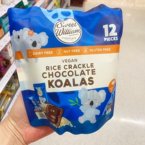 스윗 윌리엄 비건 라이스 크래클 밀크 초콜릿 코알라 12개입x2개 Sweet William Vegan Rice Crackle Chocolate Koalas
