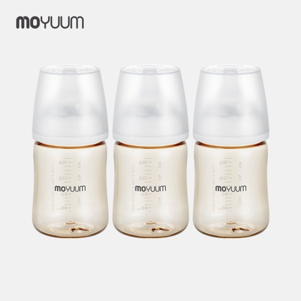 💚모브아 젖병 160ml 증정(유꼭지)💚모윰 3세대 PPSU 올인원 베이직 젖병 170ml 트리플팩
