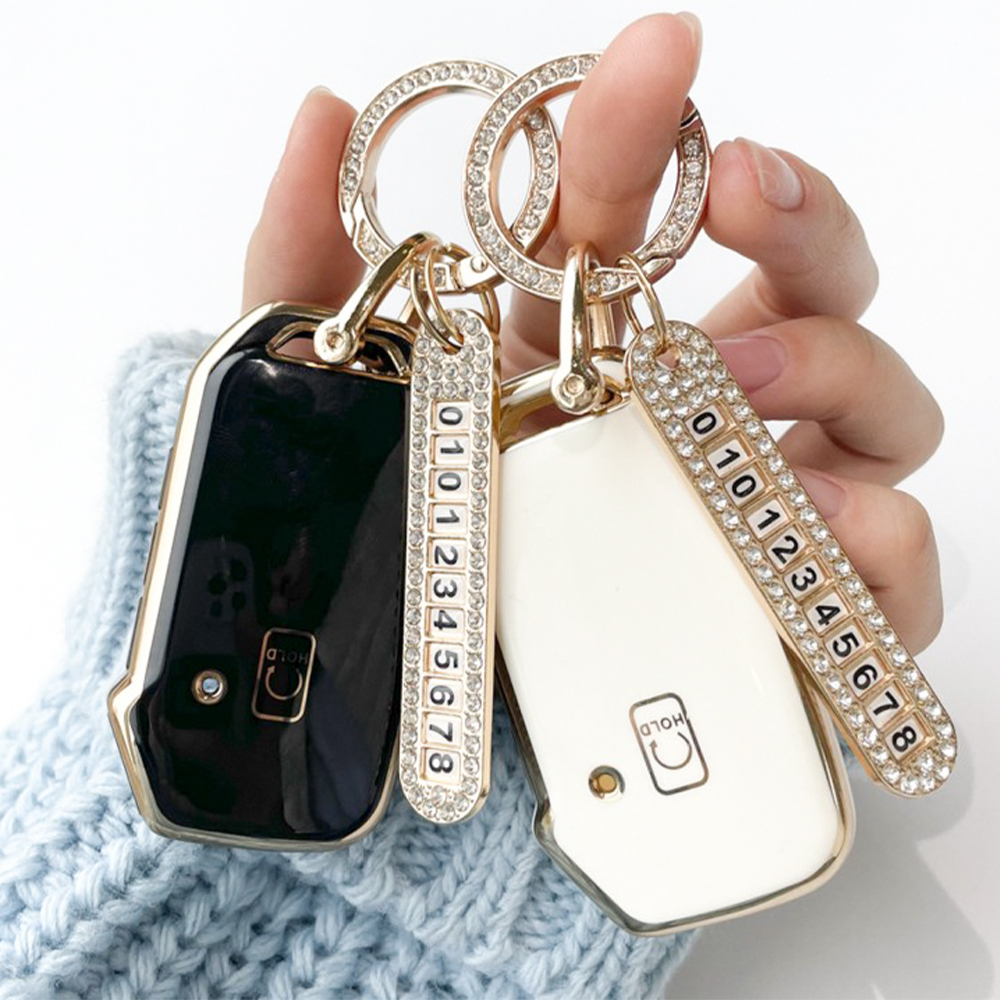 루루형제 차 키케이스 TPU 스마트 자동차 키커버 홀더 키링 전차종