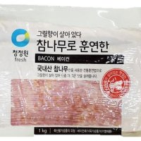 청정원 참나무 훈연 베이컨1kg