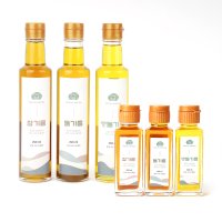 치악산아래 국내산 저온압착 냉압착 참기름 들기름 생들기름 100ml 250ml