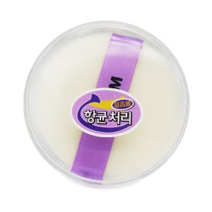 이쁨 케이스 후로킹 메이크업 퍼프 1P원형(65)/팩트