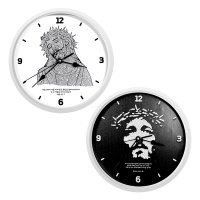 DIY 보석십자수 예수그리스도시계(23.5cm)