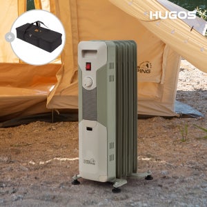 휴고스 가정용 라디에이터 캠핑난로 BHO-A050 (캠핑가방 포함)