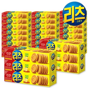 동서식품 리츠 샌드위치 크래커 레몬샌드 96g 1박스 24개