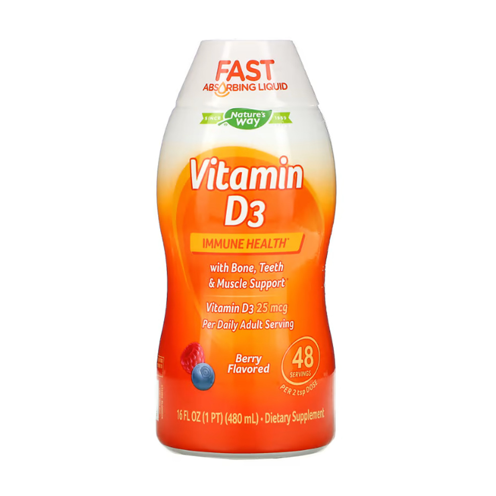 네이처스웨이 비타민<b>D3</b> <b>25mcg</b> 액상 480ml