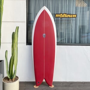 [서핑보드]크리스텐슨 5피트 4 FISH Red 피시서프보드