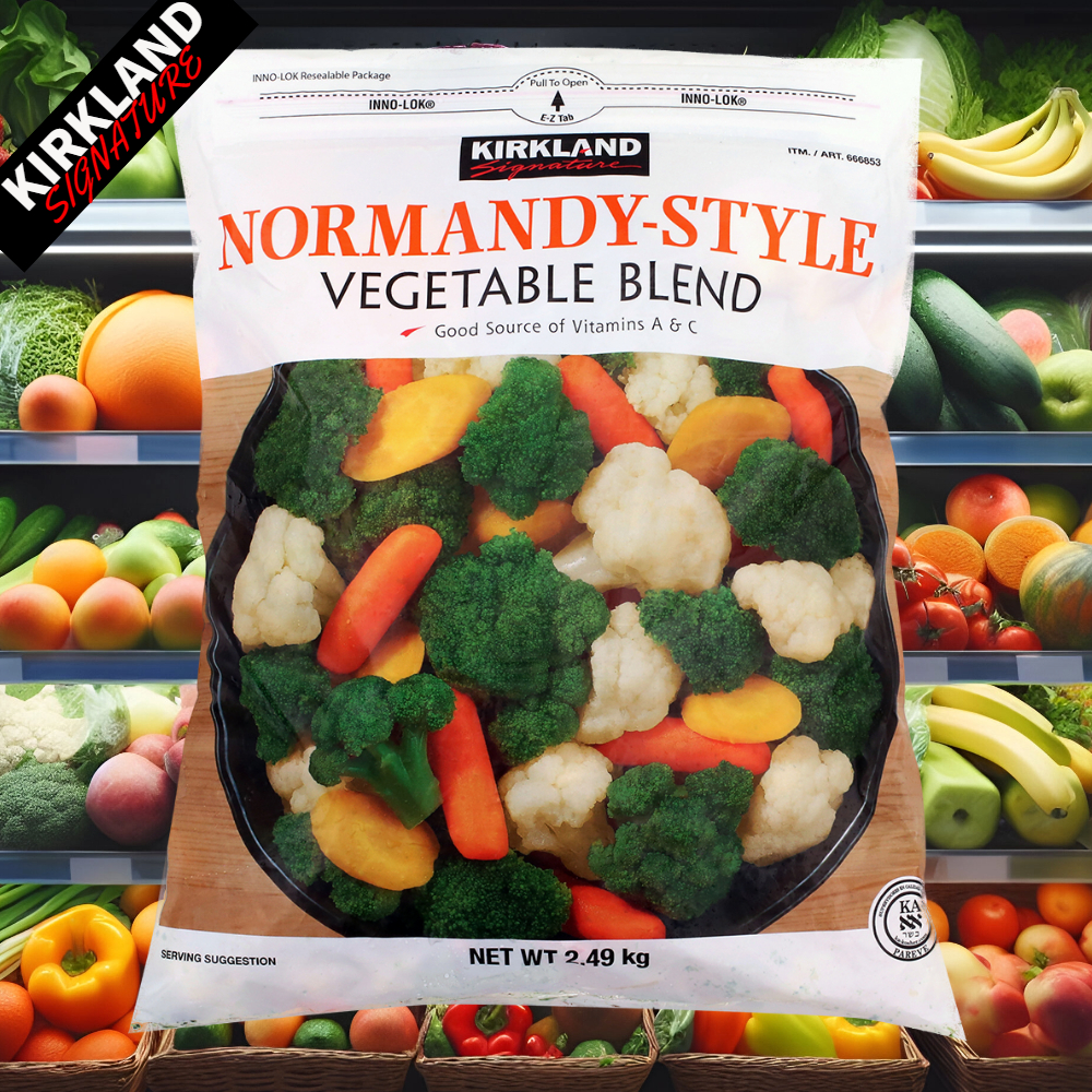 Costco Frozen Vegetable Mix Normandy Vegetables 2.49kg, Kirkland
