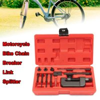 Bike Motorcycle Chain Breaker Link Splitter Riveter Riveting Repair Tool Set REMOVER CHAIN TOOLS CUT