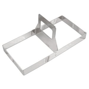 토스트용 사각 계란틀 2구 스텐 후라이틀 샌드위치 햄버거 주먹밥 가정용 업소용