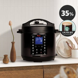 엔유씨 멀티 압력쿠커 NPC-600K 블랙 전기쿠커 + 커피증정