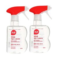 비앤비 아기 소독제 무알콜 제균스프레이 소독스프레이 유아용 살균소독제 300ml 2개