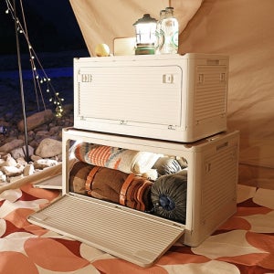 접이식 캠핑박스 우드테이블 S M L