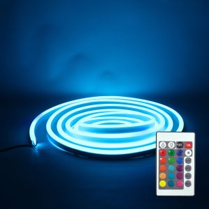 LED 24V RGB 네온플렉스 리모컨 5M 줄조명 줄네온 논네온