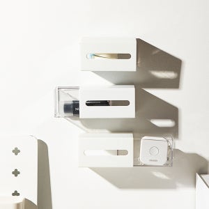 담앤드솜 투명 서랍 칸막이 정리함 욕실 수납함 탕비실 보관함 화장대 정리 수납 트레이