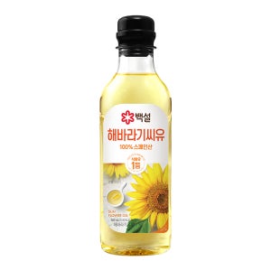 백설 해바라기유 500ml, 12개