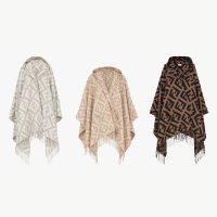 펜디 숄 울 캐시미어 FF 판초 여성 명품 3컬러 Fendi Cashmere Poncho