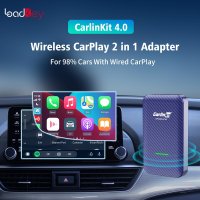 안드로이드오토 2022 Carlinkit 4.0 무선 카플레이 AA 안드로이드 오토 2 인 1 어댑터 기아 포드 피아트 VW 스코다 마즈다 푸조 시트로엥 블루투스