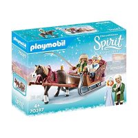 플레이모빌 크리스마스 피규어 DreamWorks Spirit Winter Sleigh Ride