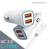 차량용 시가잭 충전기 USB 2포트 CPIN 자동차충전잭 시거잭 동시 퀄컴3.0 고속충전