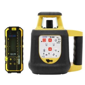 신콘 RL-600 회전형 레이저레벨기 디지털수광기 레드빔