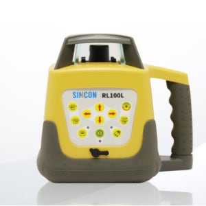 신콘 RL-100L 소형 실외 회전레이저레벨기 레드빔