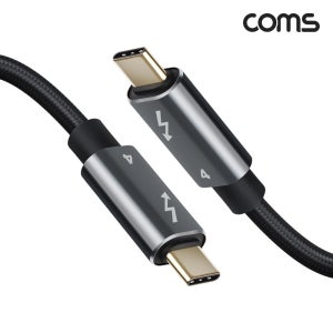 Coms C타입 PD 썬더볼트4 케이블 1m 100W JA067