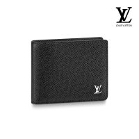 루이비통[Louis Vuitton] 타이가 멀리플 월릿 남자 반지갑 블랙 M30295