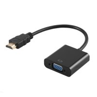 HDMI to RGB VGA 변환 컨버터 변환젠더 듀얼 모니터 연결 잭