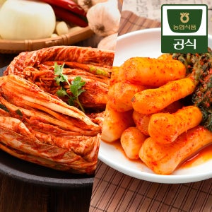 농협식품 한국농협김치 세트 (포기5kg+총각5kg)