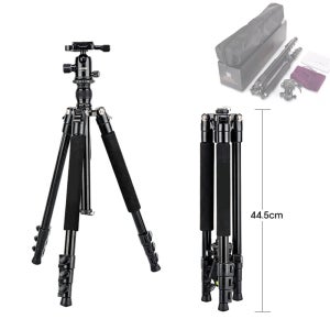 캐논 EOS R5 삼각대 트래블러 접사 볼헤드SK-Q555블랙