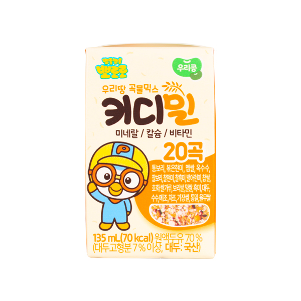 삼육식품 뽀로로 키디밀 135ml