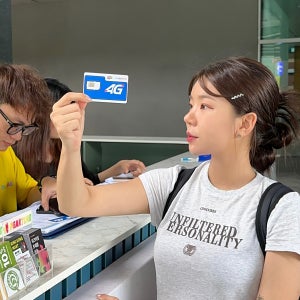 베트남 푸꾸옥 유심 4G LTE 모비폰 공항수령 SIM, ESIM, 4GB,5GB,7day