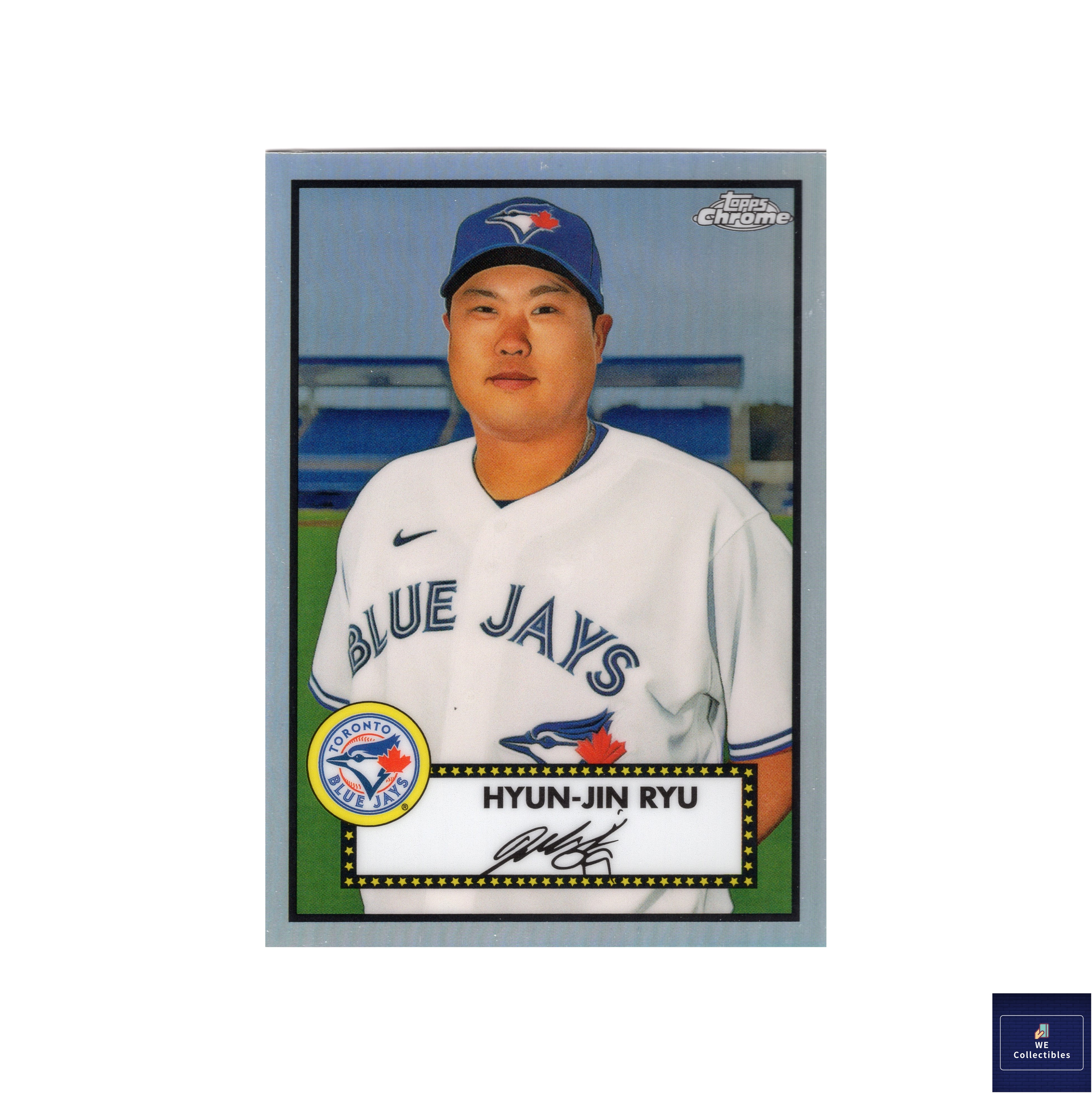 류현진 탑스 크롬 프레티넘 리프렉터 2021 Topps 야구카드 한화 MLB 2258