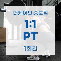 [연수구/송도] 더케어핏 송도점 헬스 피트니스 개인PT 1:1 1회권