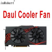 87mm T129215SU FDC10U12S9-C 쿨러 팬 교체 용 ASUS RX 470 570 580 GTX 1060 1070 그래픽 비디오 카드 냉각