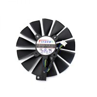 ASUS RX470 570 580 GTX1070Ti 1050TI 그래픽 비디오 카드 냉각 팬 FDC10M12S9-C 13 블레이드 직경 95MM 피치 28MM