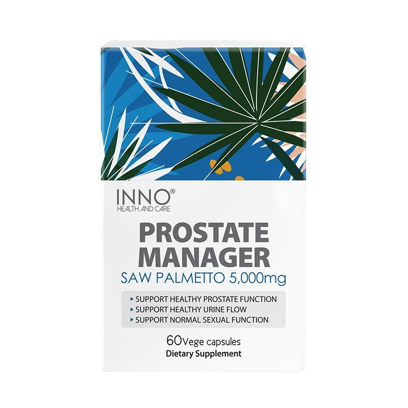 이노 <b>프로스테이트 매니저</b> 쏘팔메토 5000mg 60캡슐
