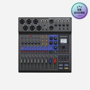 ZOOM LiveTrak L-8 정품 A/S 멀티트랙 라이브 디지털 믹서 레코더 팟캐스트