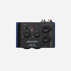 ZOOM AMS-24 USB 오디오 인터페이스 멀티트랙 녹음 음악 라이브 스트리밍 A/S