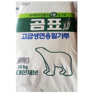 대한 곰표 고급밀가루 생면용 20kg