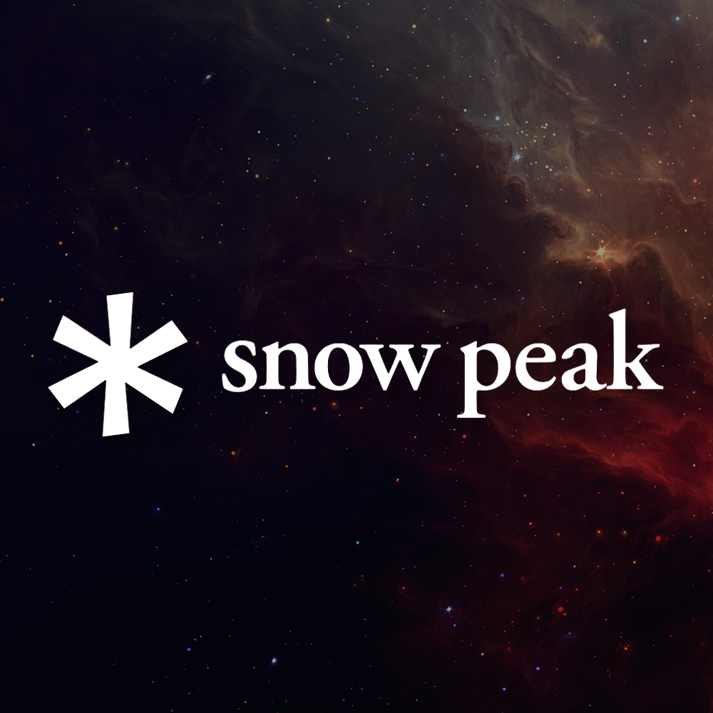 스노우피크 스티커 snow peak 가로형 S 방수