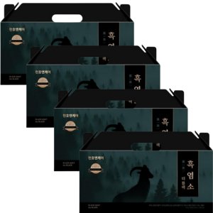 천호엔케어 흑염소 더블랙 70ml x 30포 x 4박스 4개월분